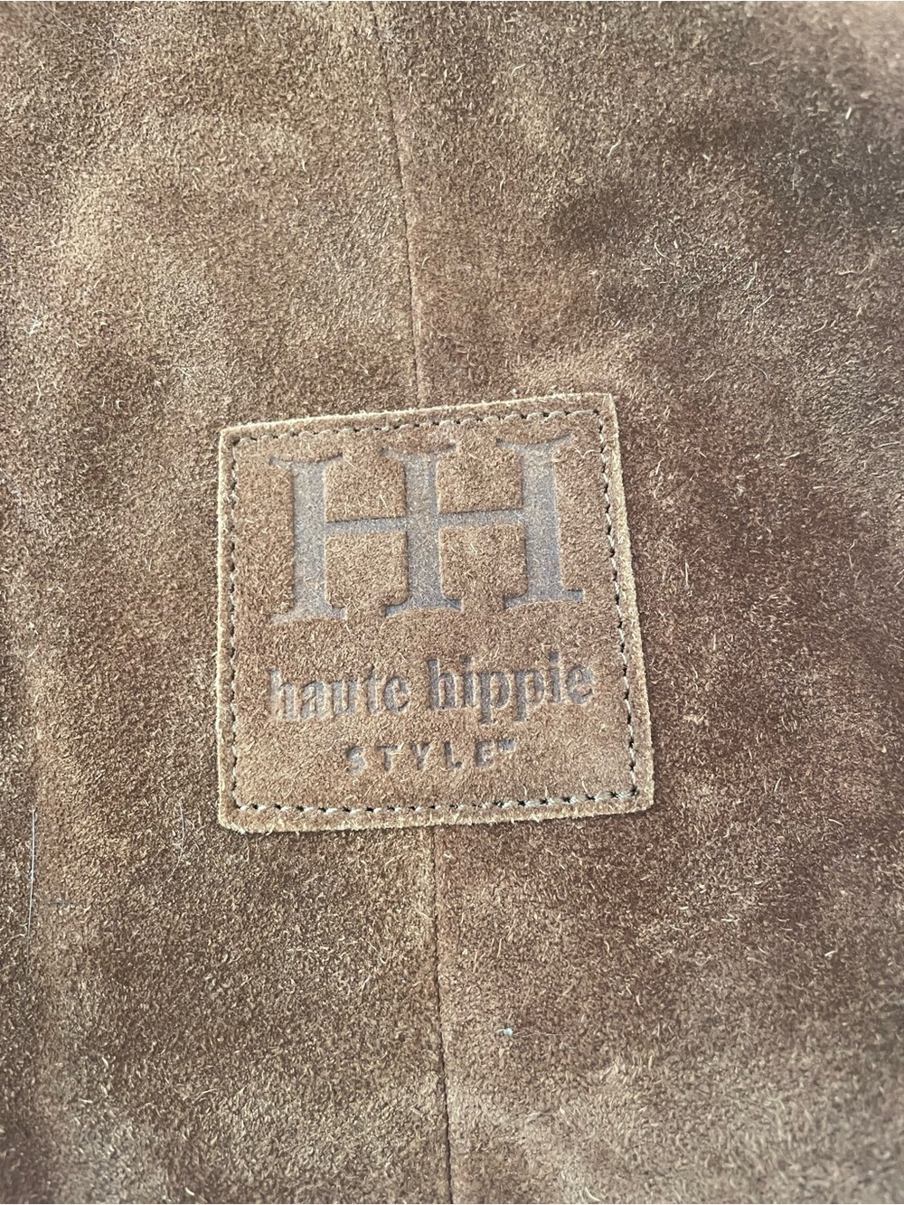 Brown Suede Fringe Hobo Bag - Picture 3 of 9